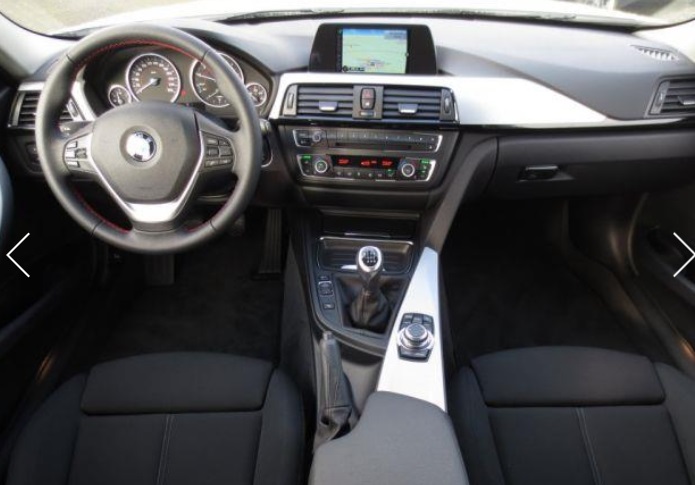 Left hand drive car BMW 3 SERIES (01/05/2015) - 